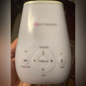 Baby Soothing Projector- Project Nursery White Sound Machine